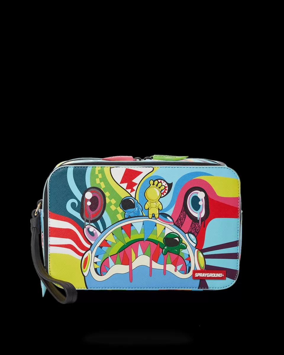 SPRAYGROUND Toiletries Aka Money Bags*MIND TRIP TOILETRY BAG