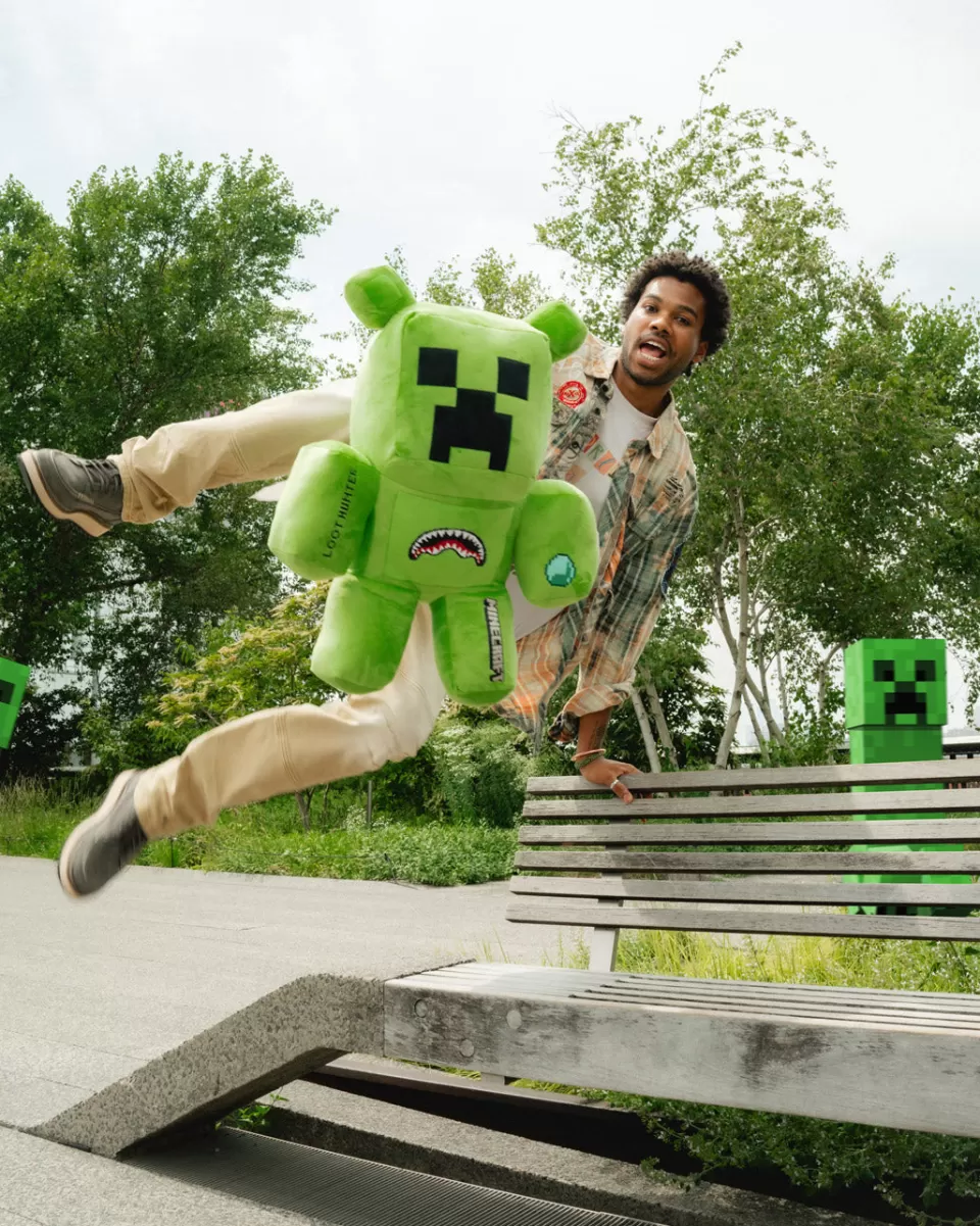 SPRAYGROUND Backpacks | Teddy Bear Backpacks*MINECRAFT CREEPER MONEYBEAR BACKPACK