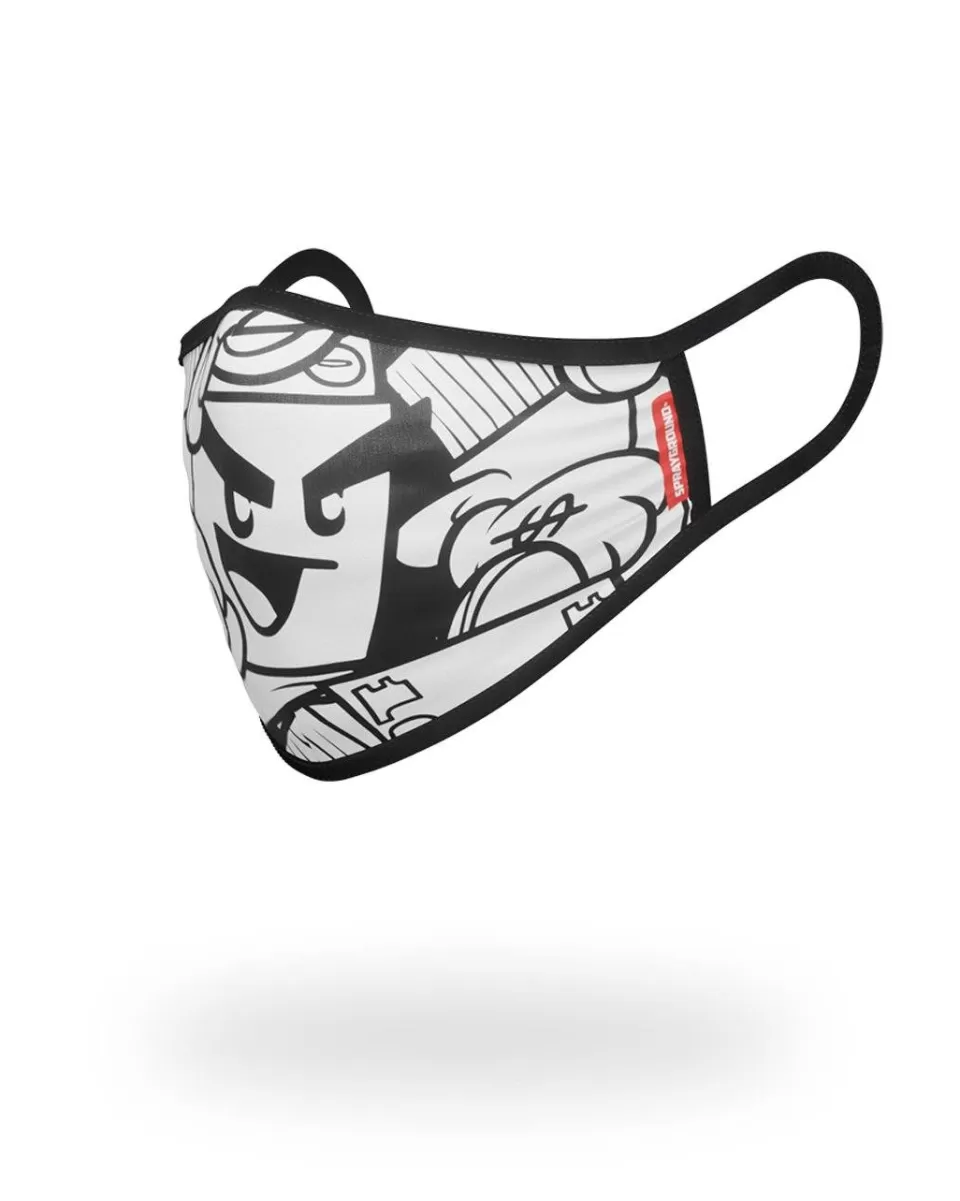 SPRAYGROUND Face Masks*MONEY BOYS FORM-FITTING MASK