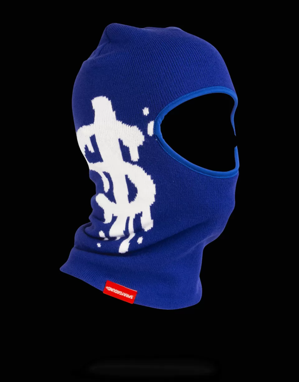 SPRAYGROUND Ski Masks*MONEY DRIP SKI MASK (BLUE)