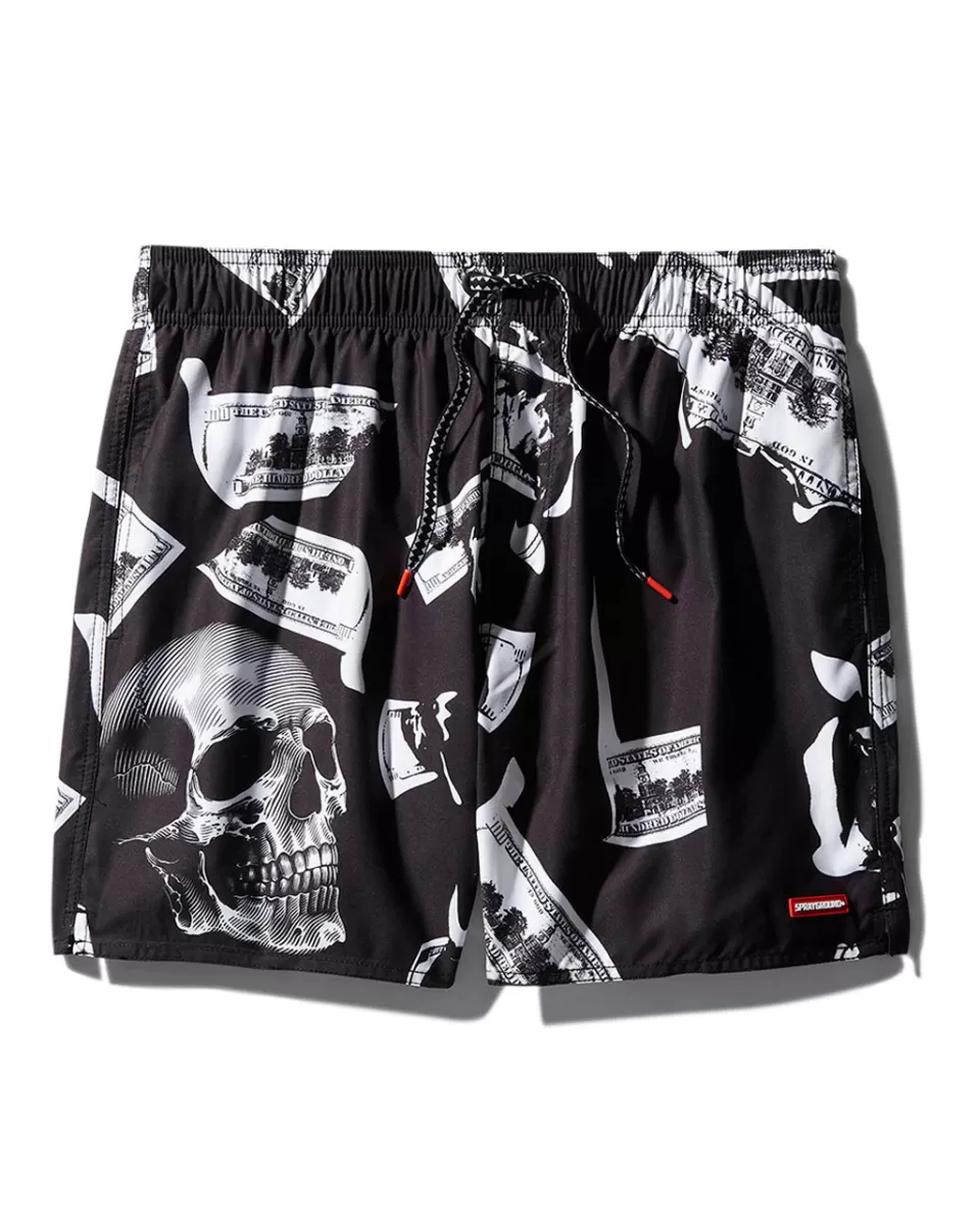 SPRAYGROUND Swimwear*MONEY NIGHT SHOTO SWIM TRUNKS