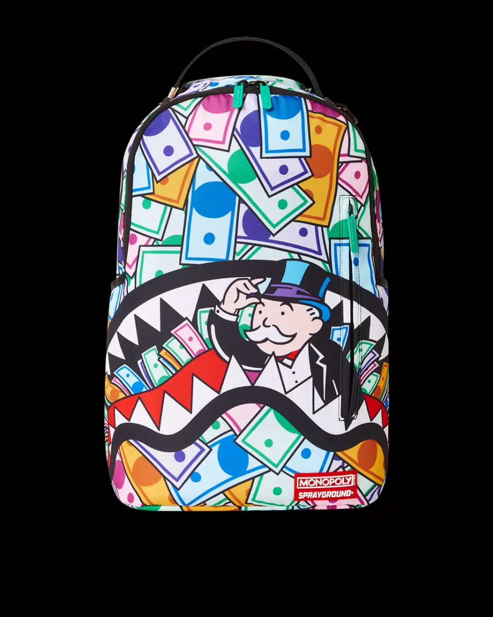 SPRAYGROUND Backpacks*MONOPOLY WALL STREET BACKPACK