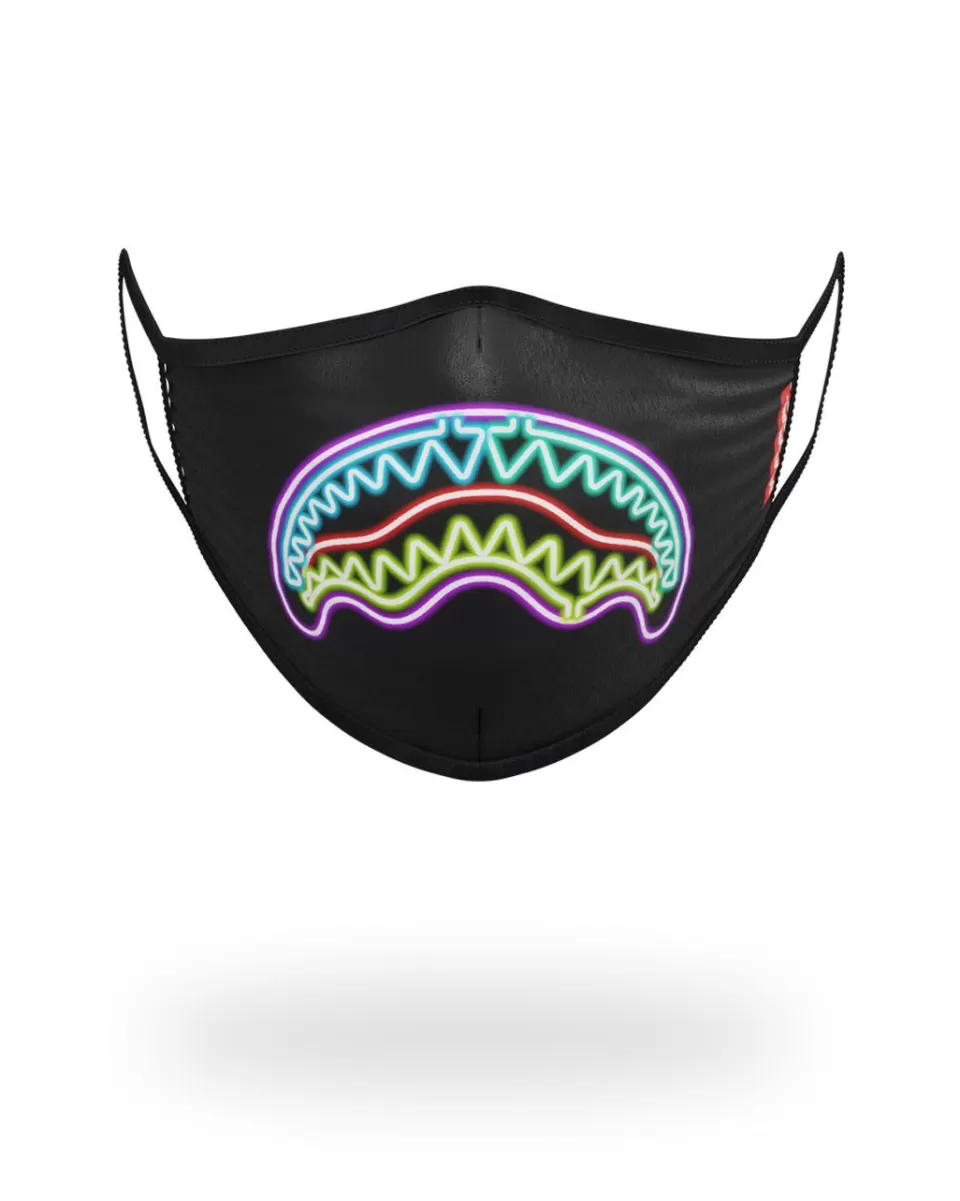 SPRAYGROUND Face Masks*NEON SHARK FORM-FITTING MASK