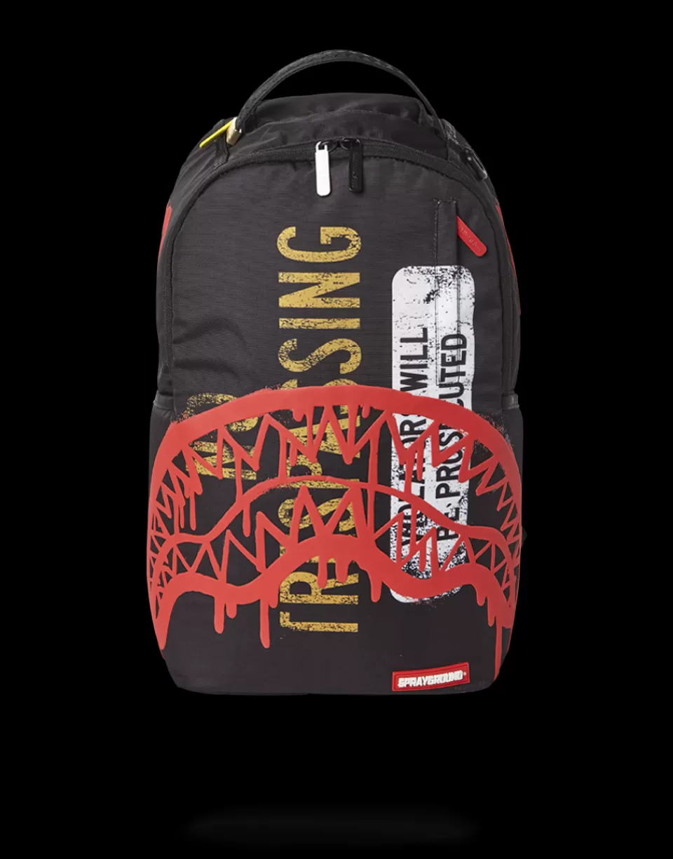 SPRAYGROUND Backpacks*NO TRESPASSING BACKPACK