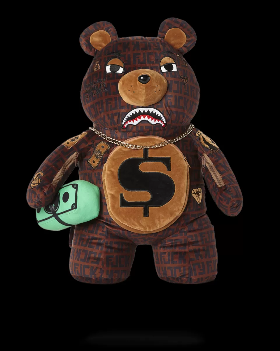 SPRAYGROUND Backpacks | Teddy Bear Backpacks*OFFENDED MONEYBEAR TEDDYBEAR BACKPACK