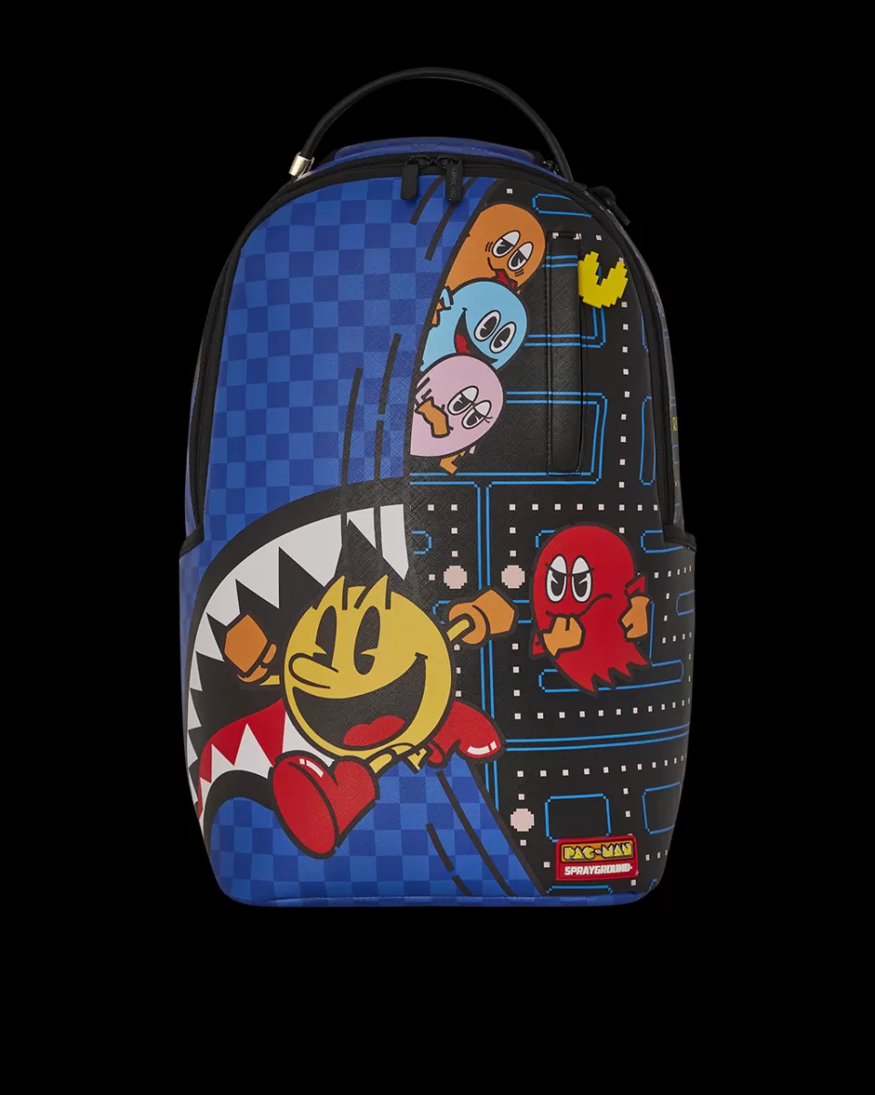 SPRAYGROUND Backpacks*PAC-MAN LIVIN THE DREAM