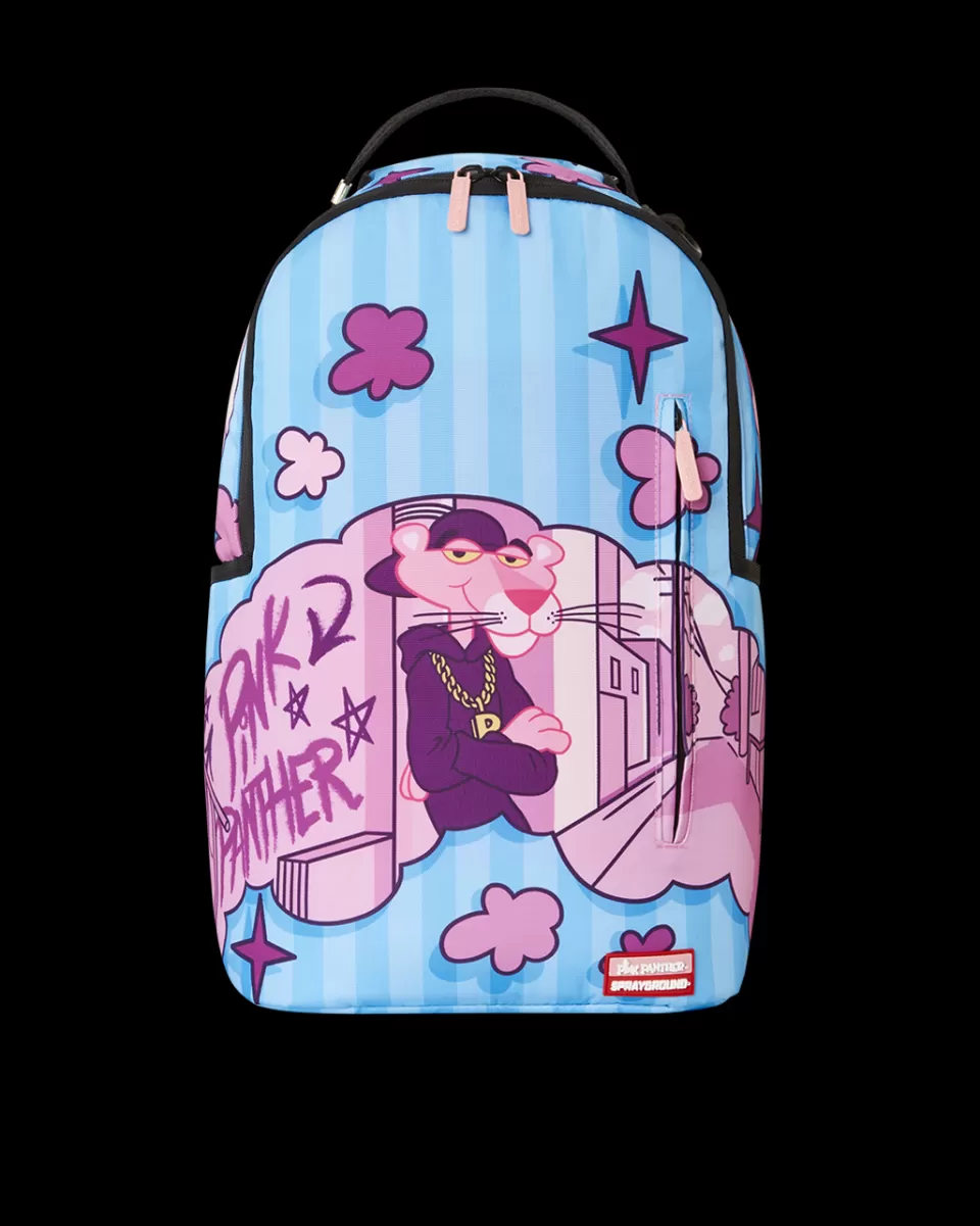 SPRAYGROUND Backpacks*PINK PANTHER CITY STREETS DLXSR BACKPACK