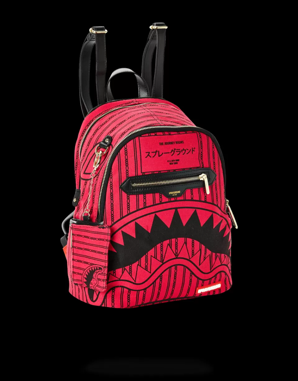 SPRAYGROUND Savages*PINK REVERSE SHARKS IN PARIS SAVAGE