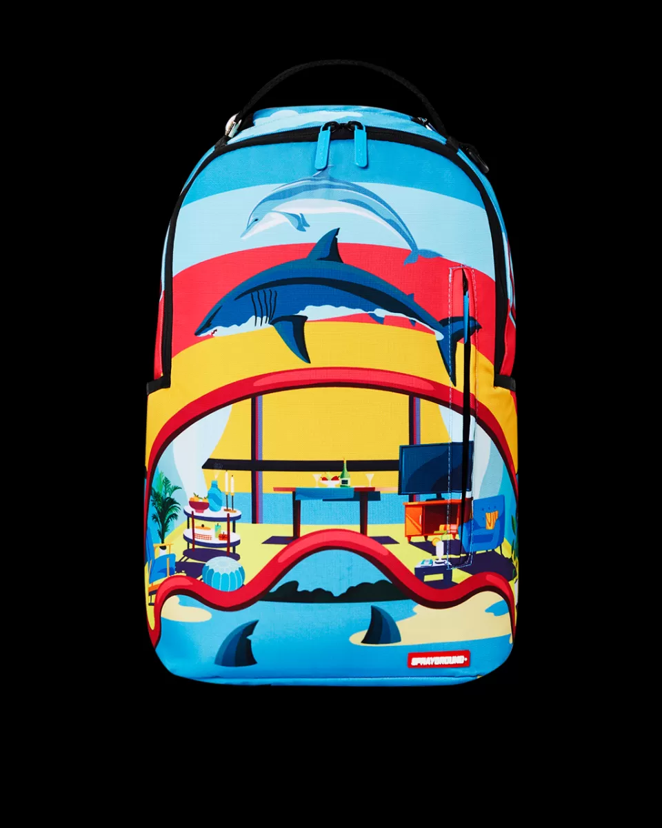 SPRAYGROUND Backpacks*REALTOR SHARK DLXSR BACKPACK