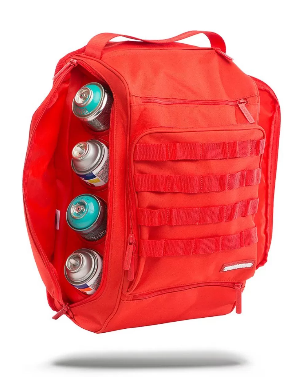 SPRAYGROUND Backpacks*RED GUB (GRAFFITI UTILITY BACKPACK)