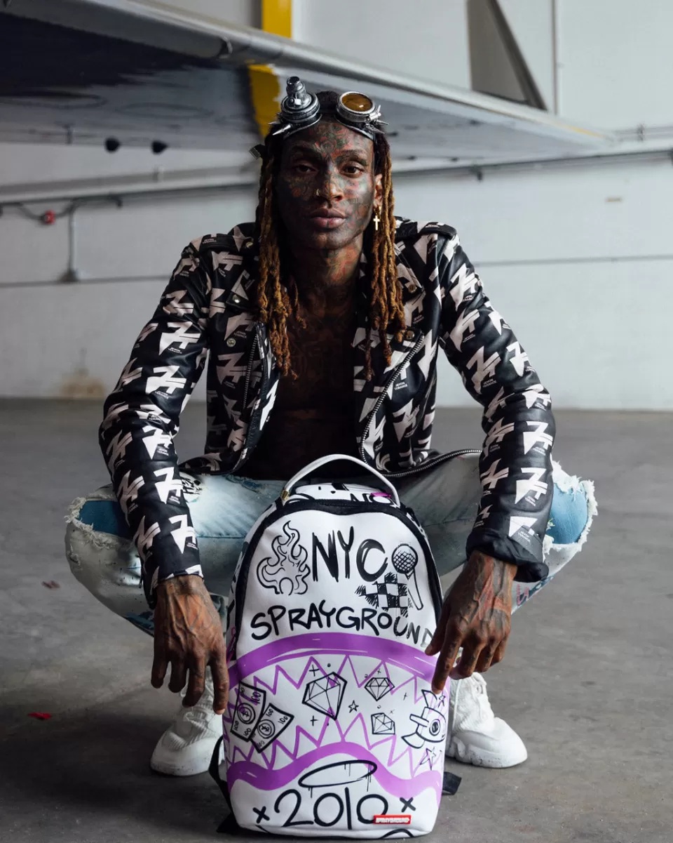 SPRAYGROUND Backpacks*REMEMBER WHERE YOU CAME FROM (DLXV)