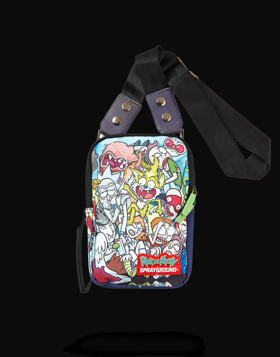 SPRAYGROUND Crossbodys | Slings*RICK & MORTY CRAMMED SLING