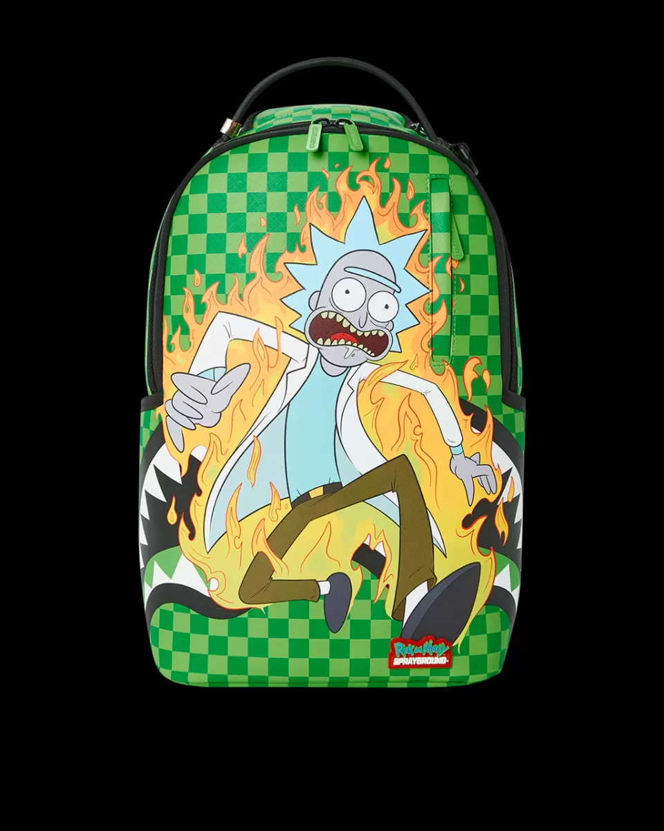 SPRAYGROUND Backpacks*RICK & MORTY INTO THE FURY BACKPACK (DLXV)