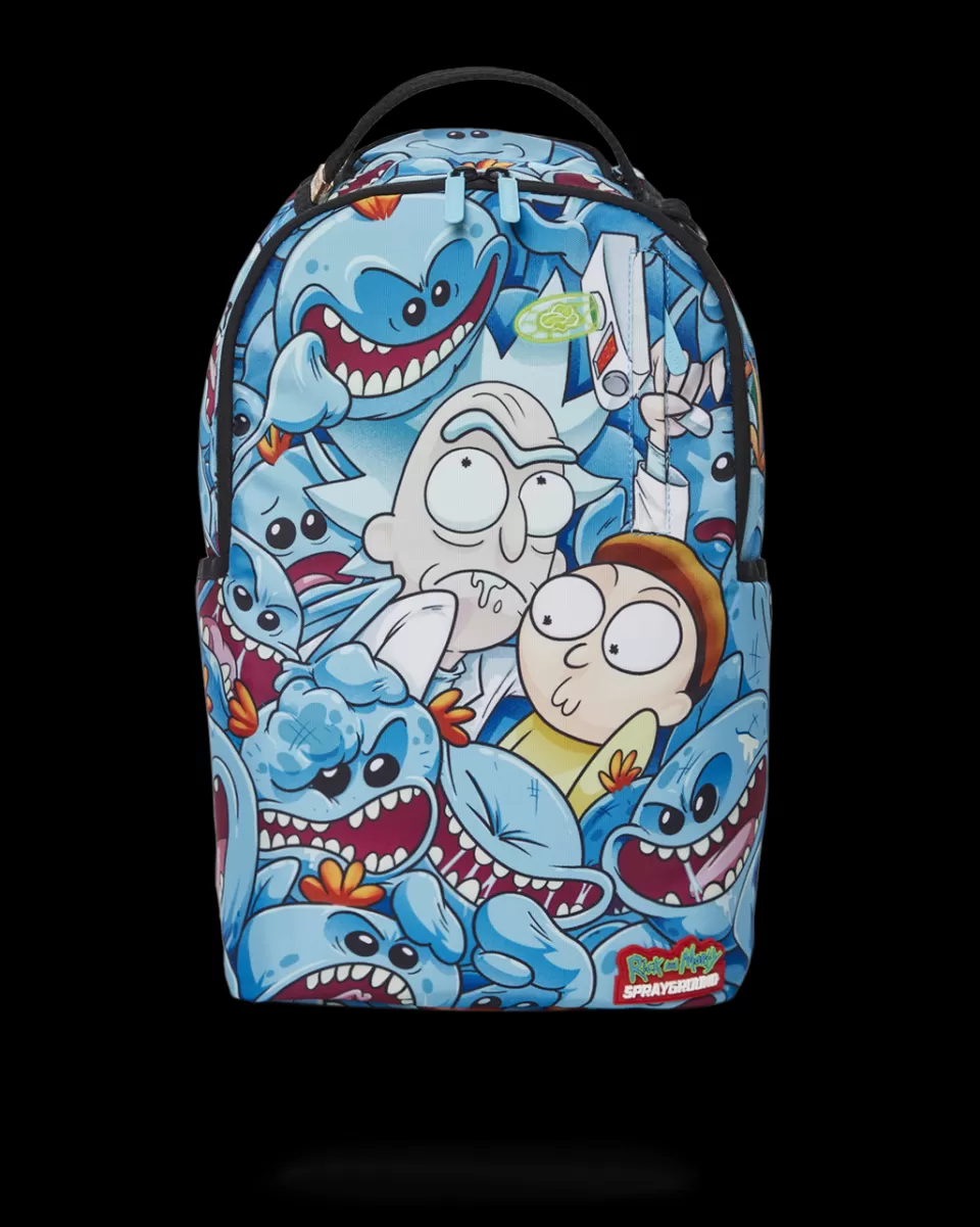 SPRAYGROUND Backpacks*RICK & MORTY MESEEKS CRAMMED BACKPACK (DLXR)