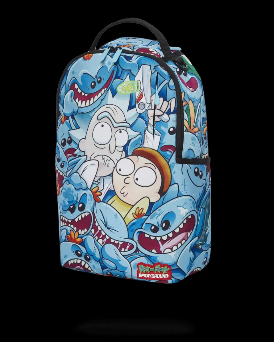 SPRAYGROUND Backpacks*RICK & MORTY MESEEKS CRAMMED BACKPACK (DLXR)