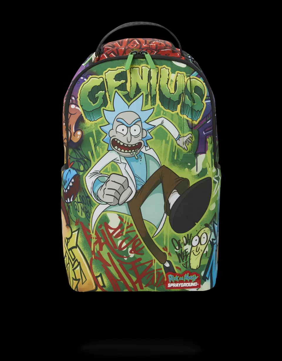 SPRAYGROUND Backpacks*RICK AND MORTY: GENIUS BACKPACK