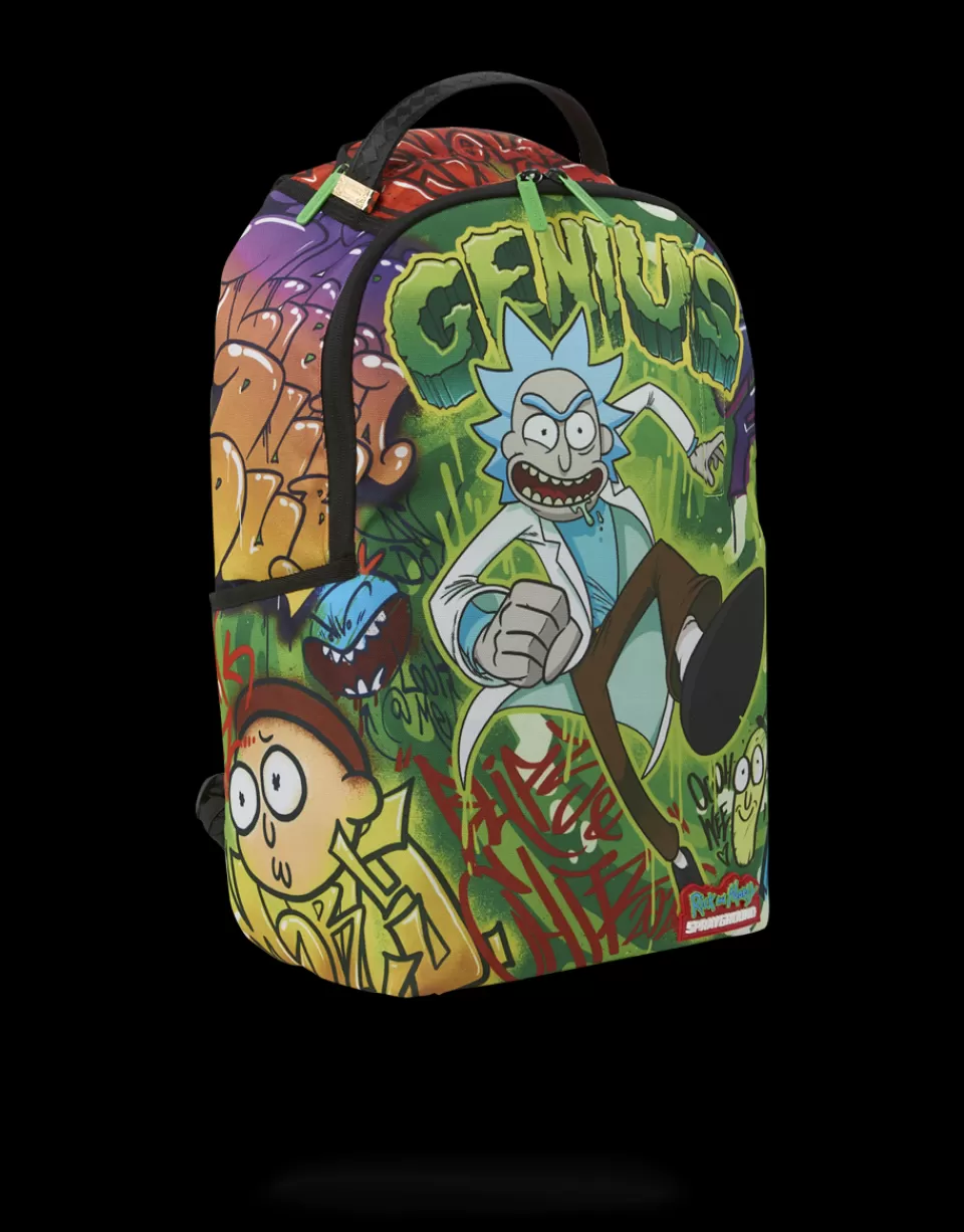 SPRAYGROUND Backpacks*RICK AND MORTY: GENIUS BACKPACK