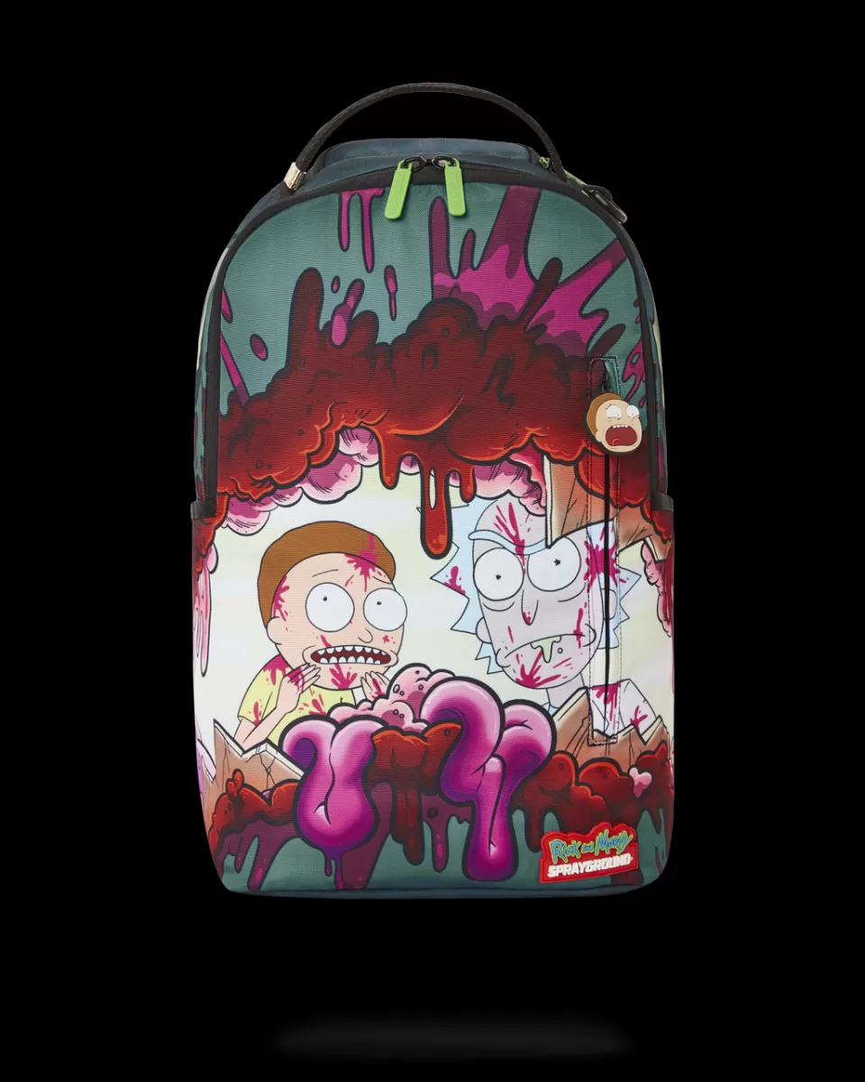 SPRAYGROUND Backpacks*RICK AND MORTY SHARKMOUTH WOUND (DLXR)