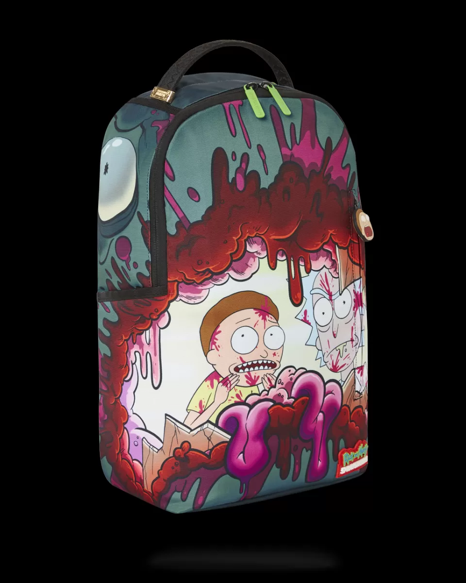 SPRAYGROUND Backpacks*RICK AND MORTY SHARKMOUTH WOUND (DLXR)