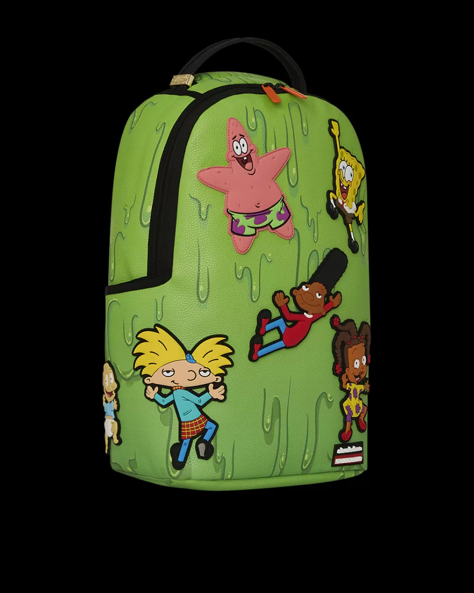 SPRAYGROUND Backpacks*90'S NICK TOO MUCH FUN - 3D RUBBER CHARACTERS