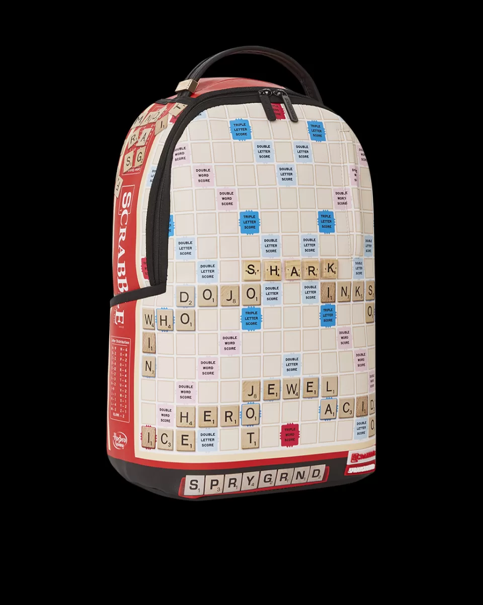 SPRAYGROUND Backpacks*SCRABBLE SHARK BACKPACK (DLXV)