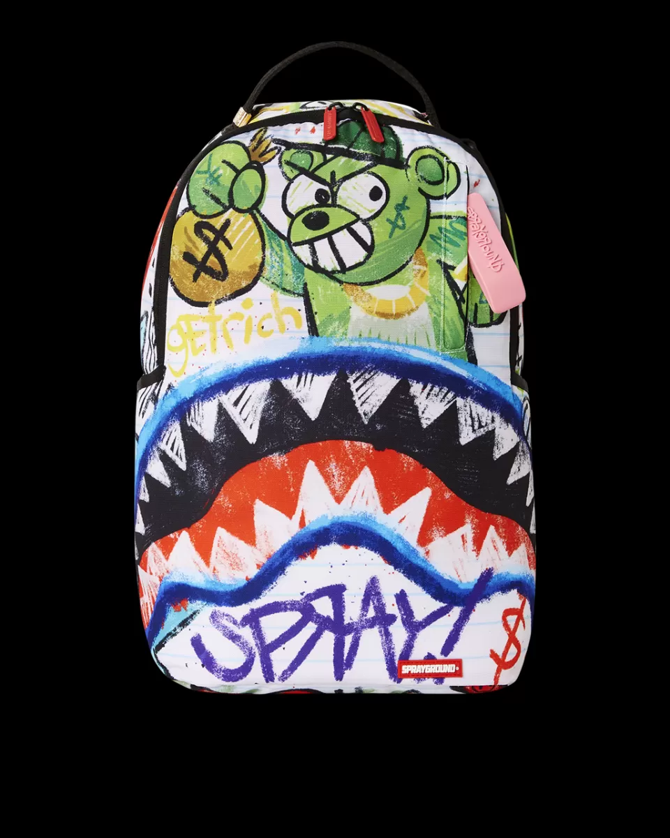 SPRAYGROUND Backpacks*SCRIBBLE ME RICH BACKPACK