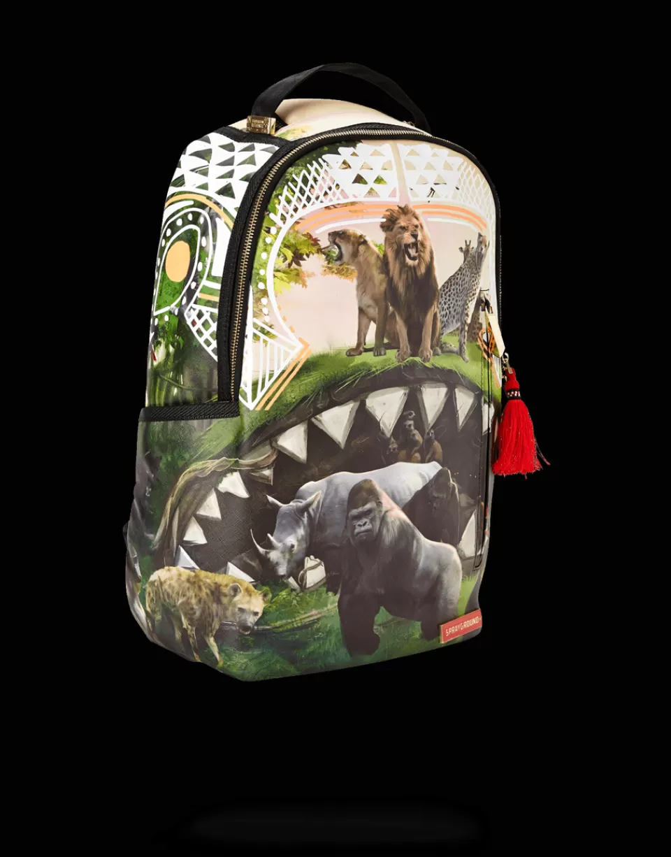 SPRAYGROUND Backpacks*SERENGETI SHARK