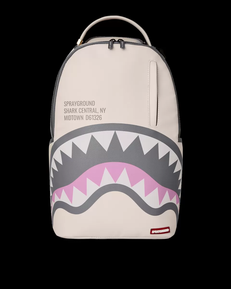 SPRAYGROUND Backpacks*SHARK CENTRAL SATURDAYS DLXSV BACKPACK