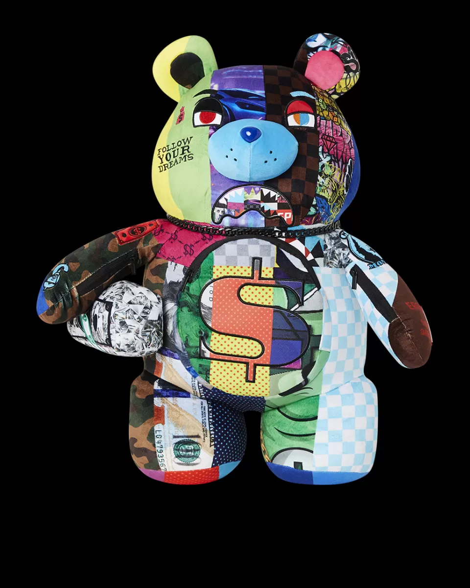 SPRAYGROUND Backpacks | Teddy Bear Backpacks*SHARK MASTERPIECES MONEYBEAR TEDDYBEAR BACKPACK