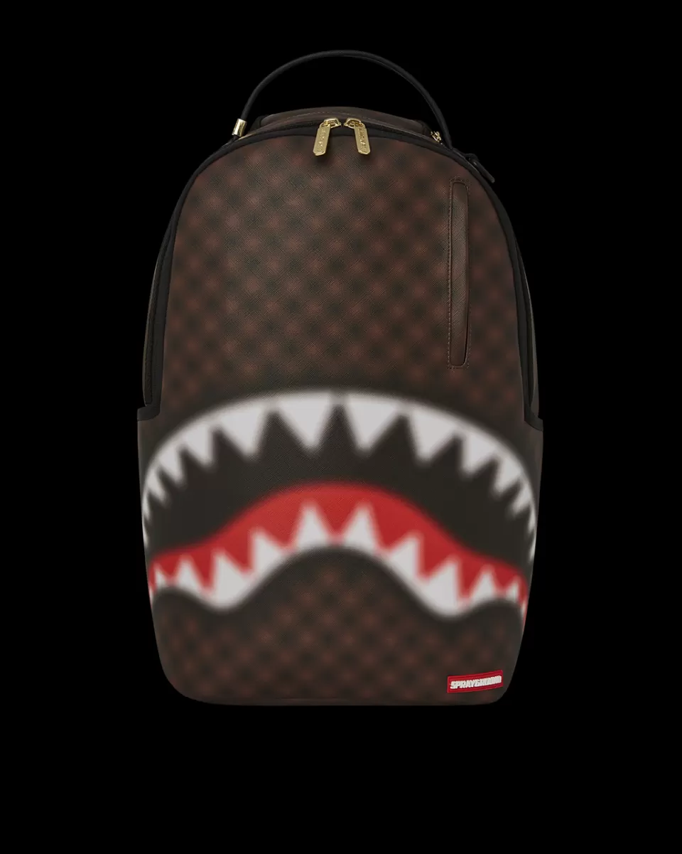 SPRAYGROUND Backpacks*SHARKS IN PARIS BLUR EFFECT BACKPACK