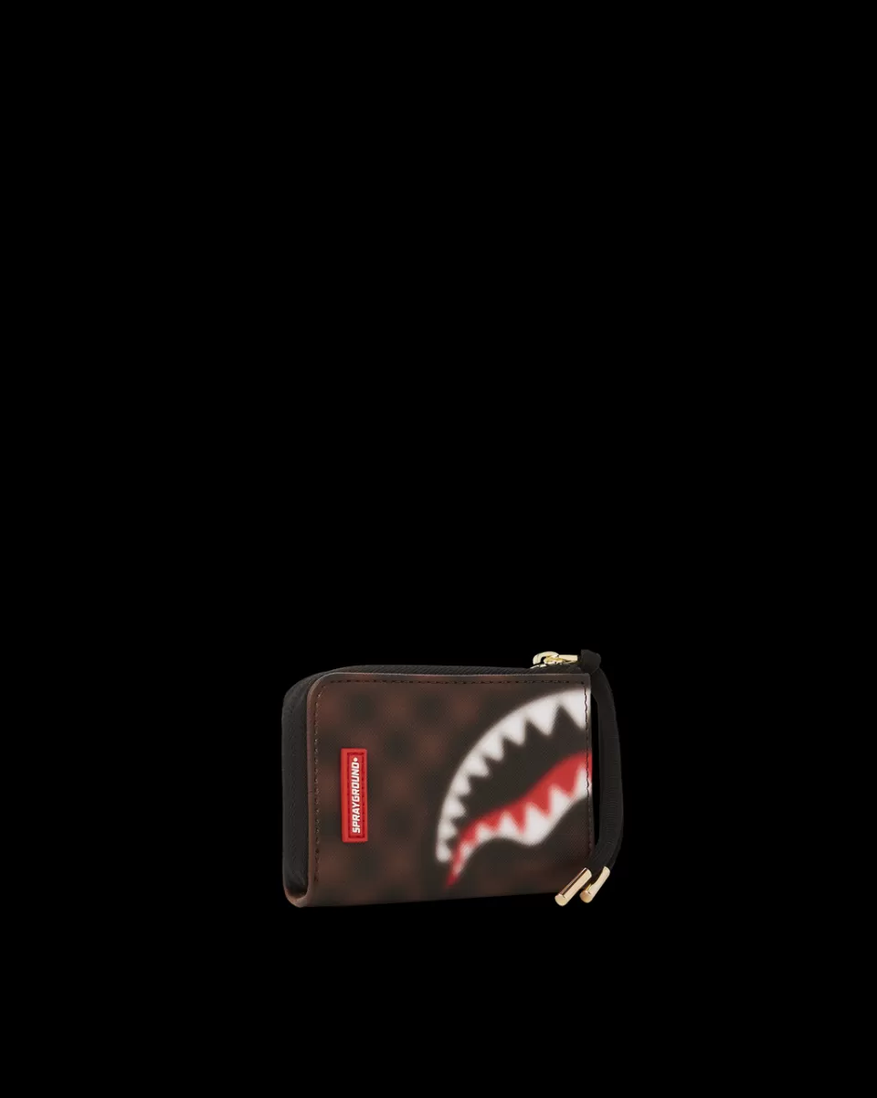 SPRAYGROUND Wallets*SHARKS IN PARIS BLUR EFFECT WALLET