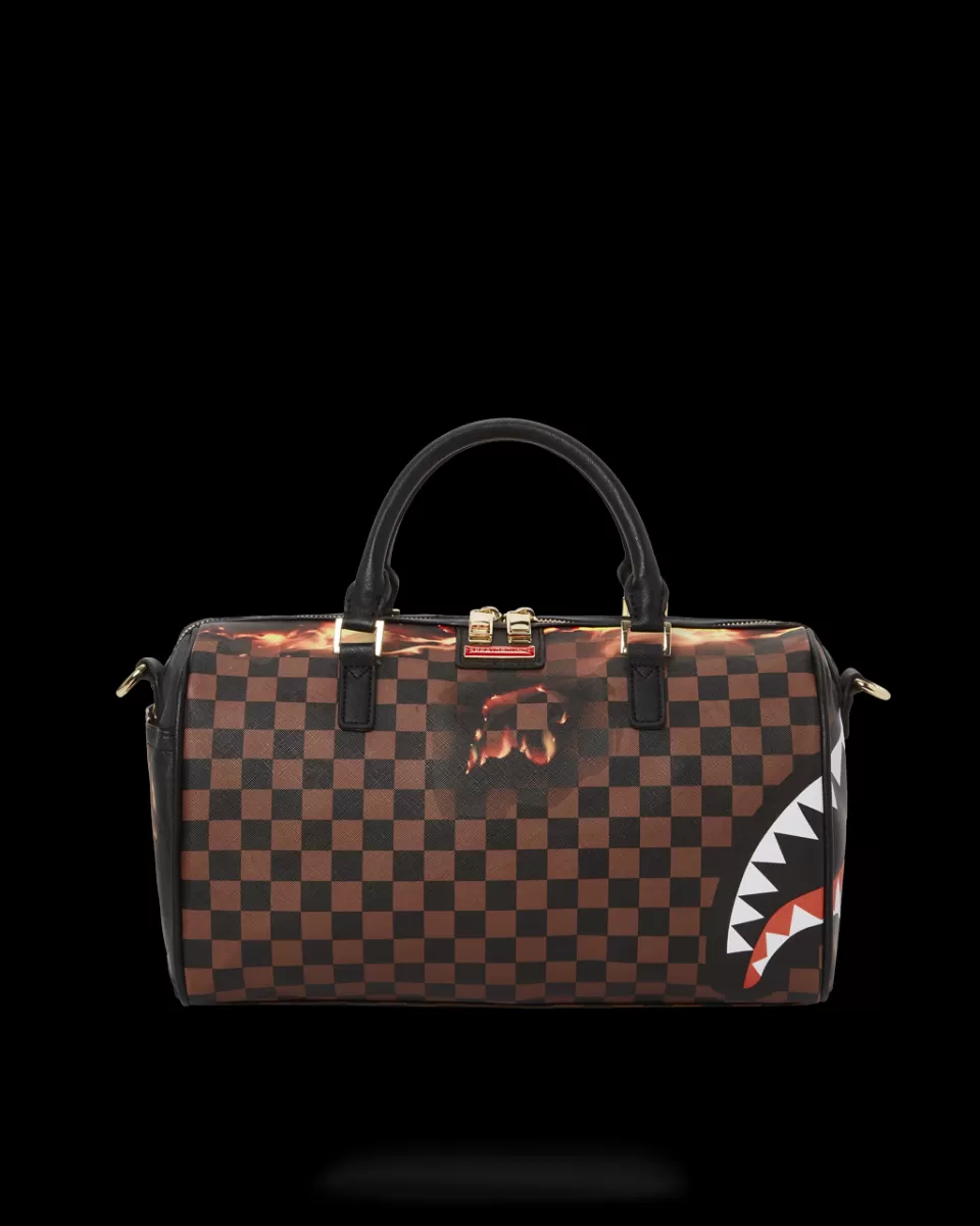 SPRAYGROUND Duffles*SHARKS IN PARIS UNSTOPPABLE MINI DUFFLE