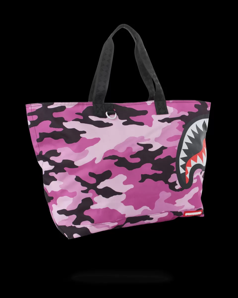 SPRAYGROUND Beach & Gym Totes*SPLIT CAMO BEACH TOTE