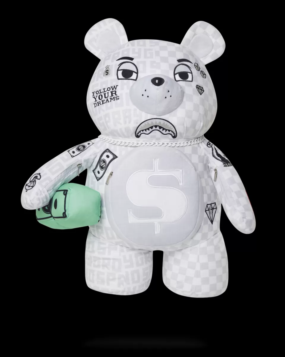 SPRAYGROUND Backpacks | Teddy Bear Backpacks*SPLIT THE CHECK (PEARL) MONEYBEAR TEDDYBEAR BACKPACK