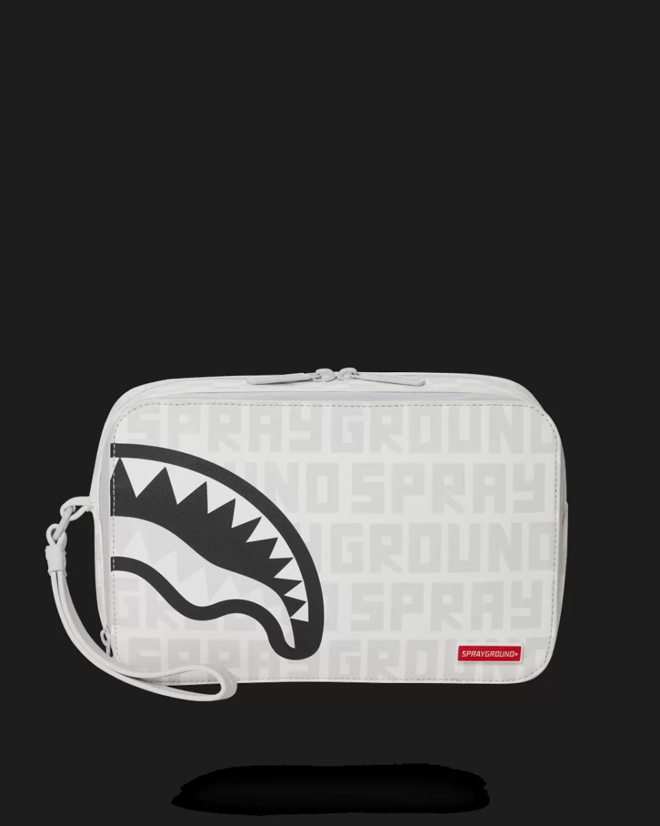 SPRAYGROUND Toiletries Aka Money Bags*SPLIT THE CHECK (PEARL) TOILETRY BAG