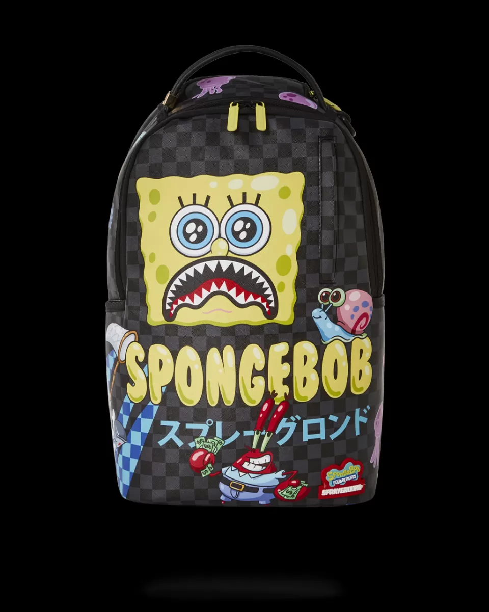 SPRAYGROUND Backpacks*SPONGEBOB ANIME スプレーグラウンド (DLXV)