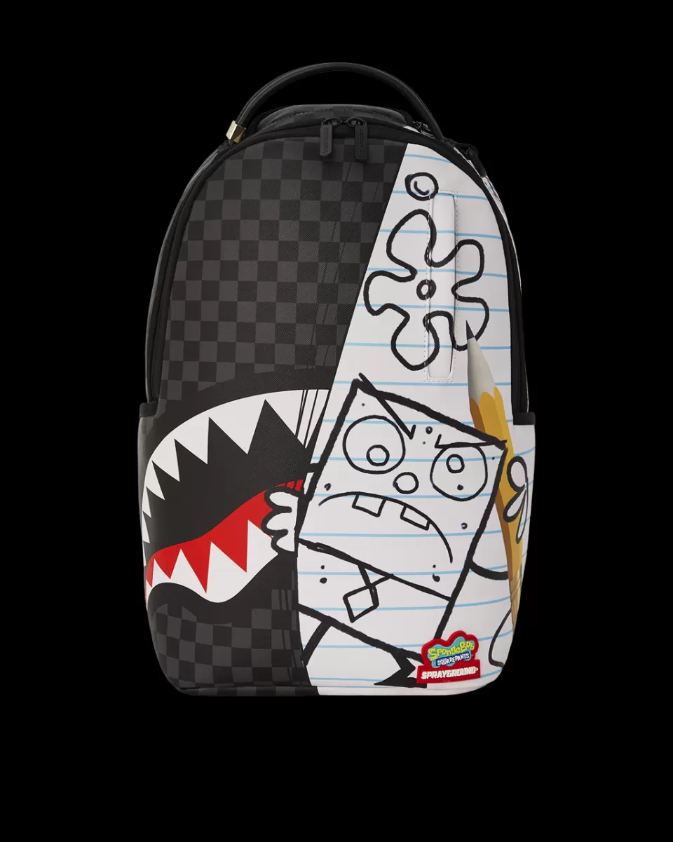 SPRAYGROUND Backpacks*SPONGEBOB DOODLE REVEAL