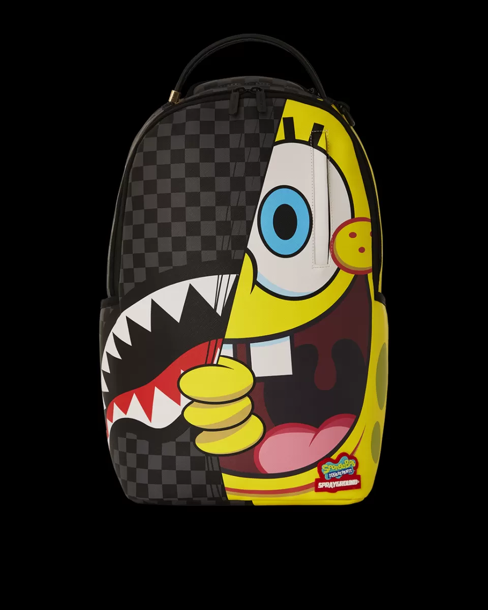 SPRAYGROUND Backpacks*SPONGEBOB HELLO YOU'RE AMAZING DLXSV BACKPACK