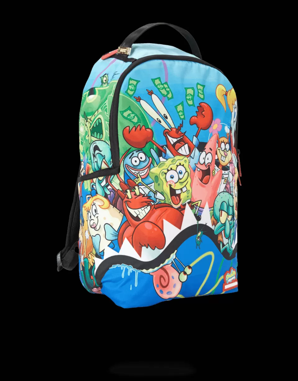 SPRAYGROUND Backpacks*SPONGEBOB SHARK SQUAD