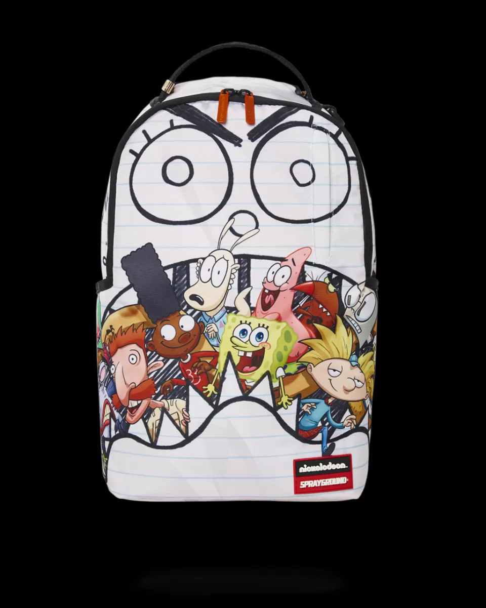 SPRAYGROUND Backpacks*SPONGEDOODLEBOB EAT UR FRIENDS ;) BACKPACK (DLXR)