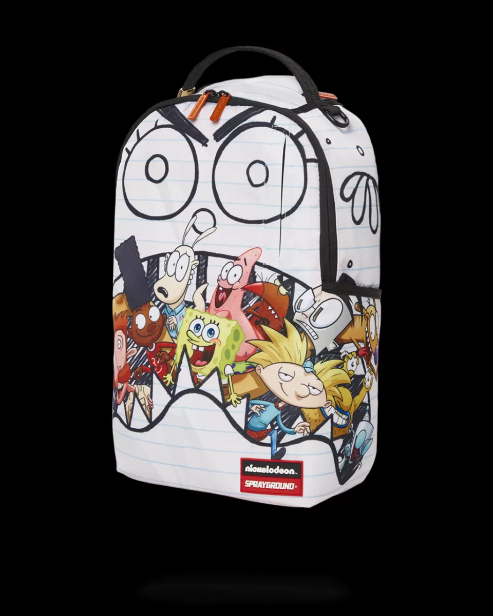 SPRAYGROUND Backpacks*SPONGEDOODLEBOB EAT UR FRIENDS ;) BACKPACK (DLXR)