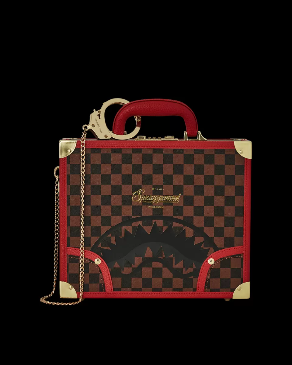 SPRAYGROUND Attaché Briefcases*TAKEOVER THE THRONE ATTACHÉ HANDCUFF BRIEFCASE