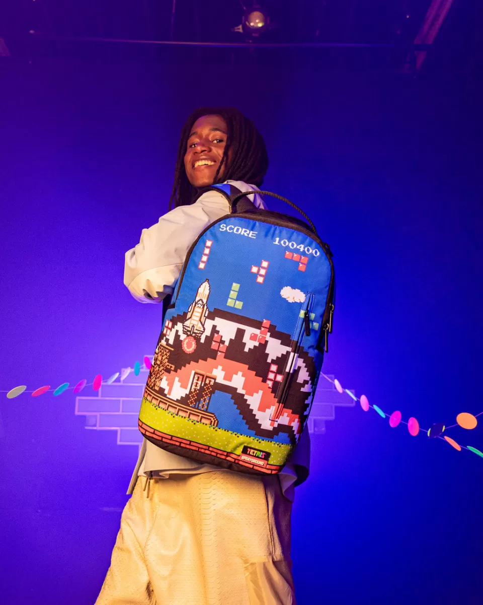 SPRAYGROUND Backpacks*TETRIS MIND GAMES DLXSR BACKPACK