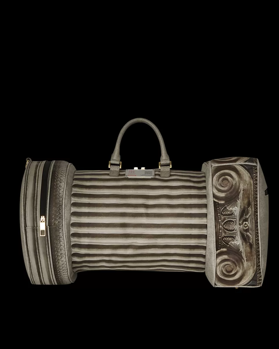 SPRAYGROUND Duffles*THE MET GREEK TEMPLE OF SARDIS COLUMN DUFFLE