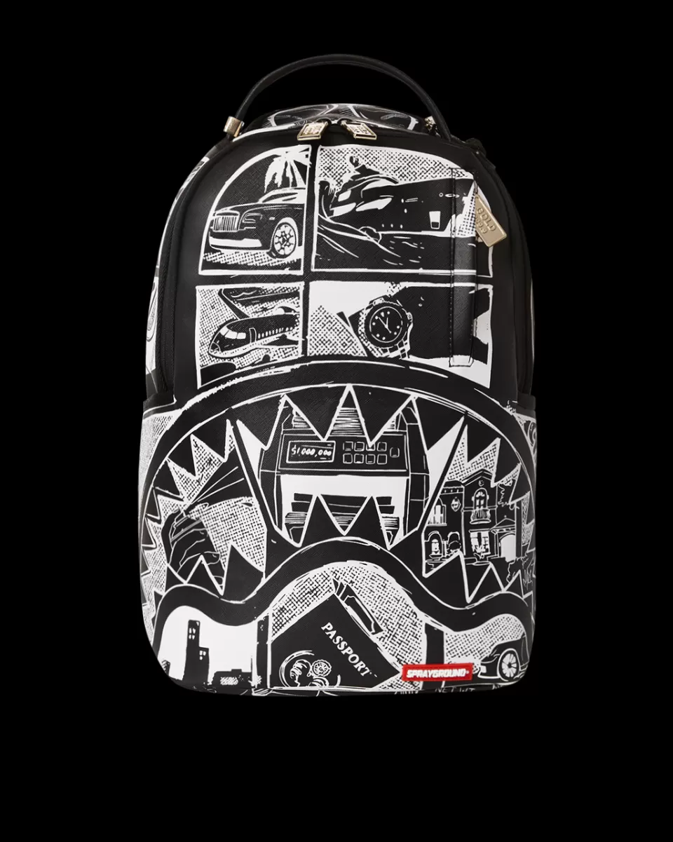 SPRAYGROUND Backpacks*THIS IS THE LIFE BACKPACK (DLXV)