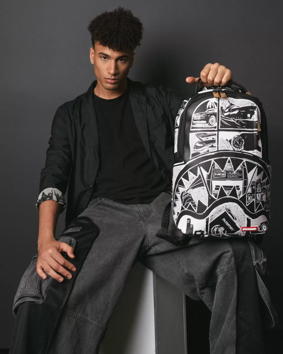 SPRAYGROUND Backpacks*THIS IS THE LIFE BACKPACK (DLXV)