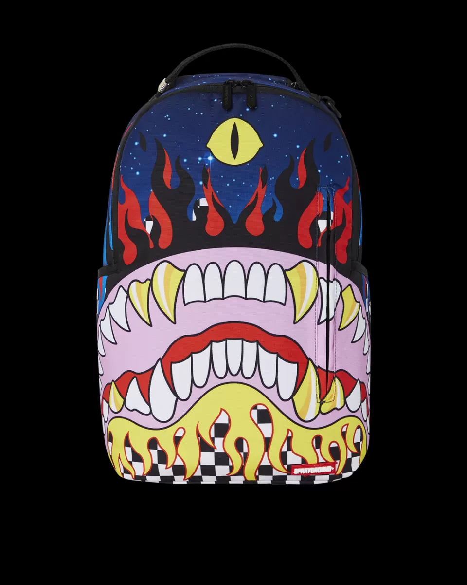 SPRAYGROUND Backpacks*TURNIN AND BURNIN DLXSR BACKPACK