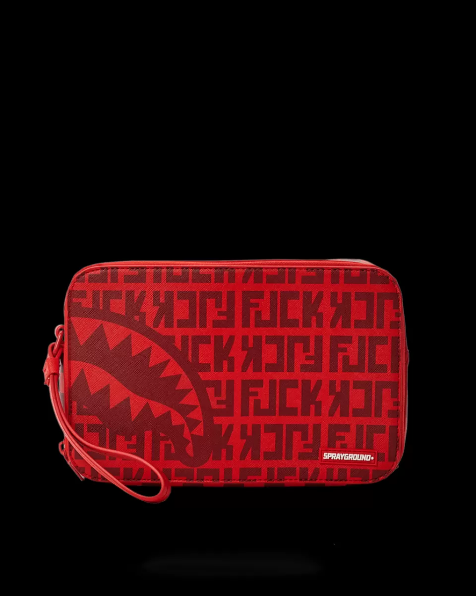 SPRAYGROUND Toiletries Aka Money Bags*VENI VIDI VICI TOILETRY