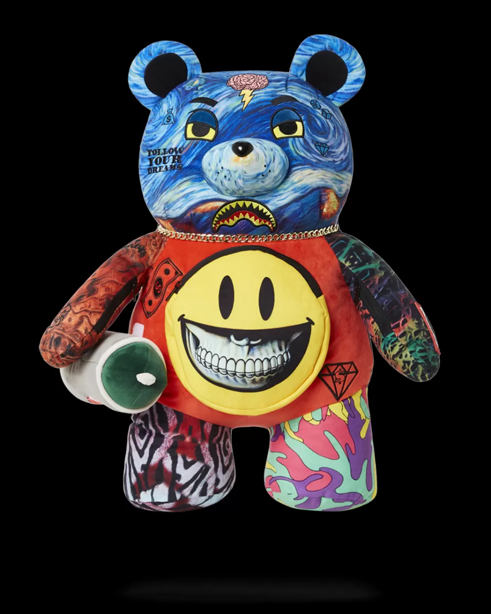 SPRAYGROUND Backpacks | Teddy Bear Backpacks*VILLAIN MONEY BEAR TEDDYBEAR RON ENGLISH EDITION BACKPACK