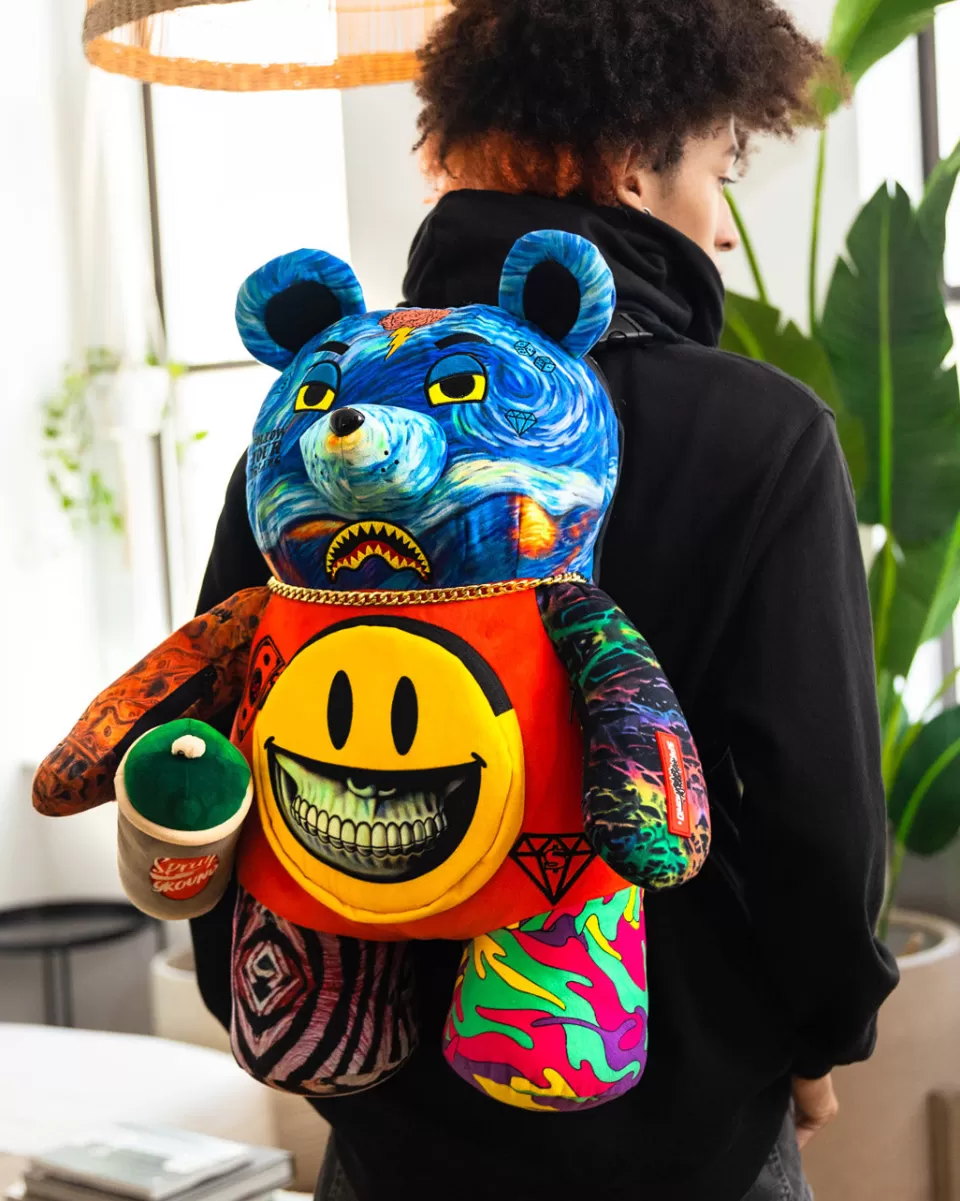 SPRAYGROUND Backpacks | Teddy Bear Backpacks*VILLAIN MONEY BEAR TEDDYBEAR RON ENGLISH EDITION BACKPACK